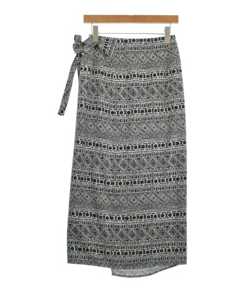 SHIPS(シップス)ロング・マキシ丈スカート グレー サイズ:ONE/2200607093025
