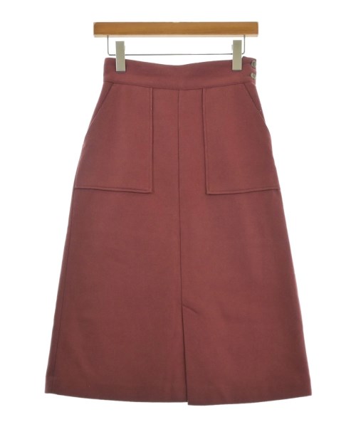 SHIPS(シップス)ロング・マキシ丈スカート 赤 サイズ:S/2200655440048