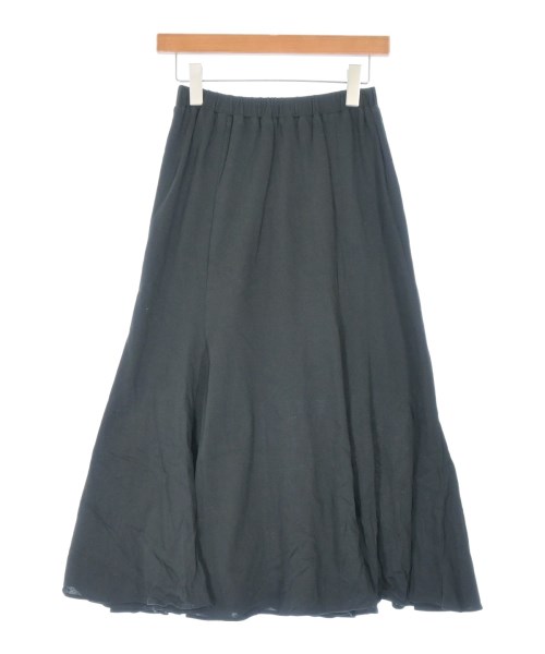 SHIPS(シップス)ロング・マキシ丈スカート 黒 サイズ:36(S位)/2200661593011