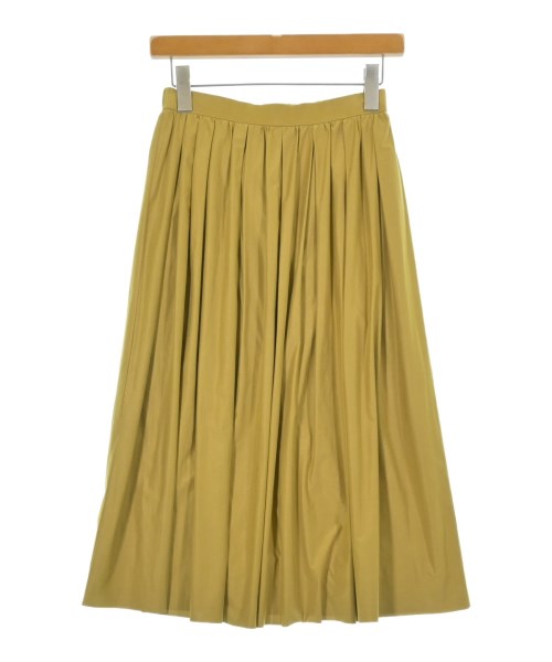 SHIPS(シップス)ロング・マキシ丈スカート 黄 サイズ:36(S位)/2200643422063
