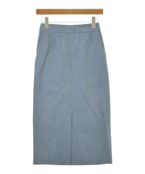 SHIPS(シップス)ロング・マキシ丈スカート 青 サイズ:36(S位)/2200646853017