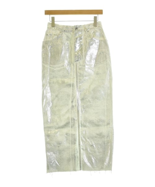 SHIPS（シップス）ロング・マキシ丈スカート 白 サイズ:36(S位) レディース/2200666780089