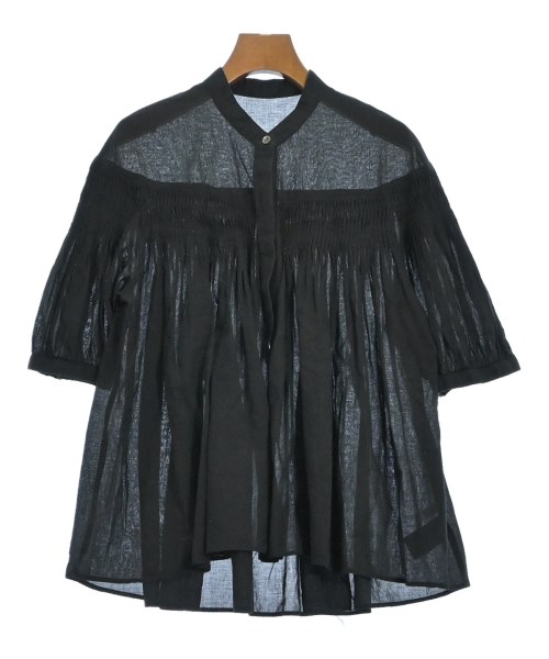 SHIPS(シップス)ブラウス 黒 サイズ:F/2200664461034