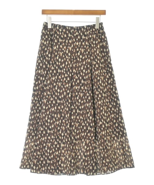SHIPS(シップス)ロング・マキシ丈スカート 茶 サイズ:36(S位)/2200666762160