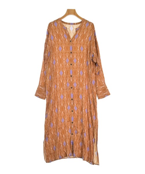 SHIPS(シップス)ワンピース 茶 サイズ:-(M位)/2200667655034