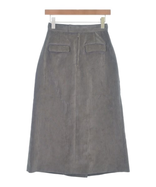 SHIPS(シップス)ロング・マキシ丈スカート グレー サイズ:36(S位)/2200662434092