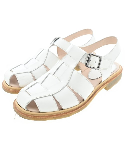 Paraboot(パラブーツ)サンダル 白 サイズ:4 1/2(24cm位)/2200685195017