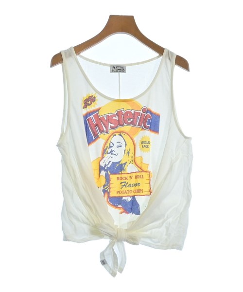 HYSTERIC GLAMOUR(ヒステリックグラマー)タンクトップ 白 サイズ:F/2200689600111