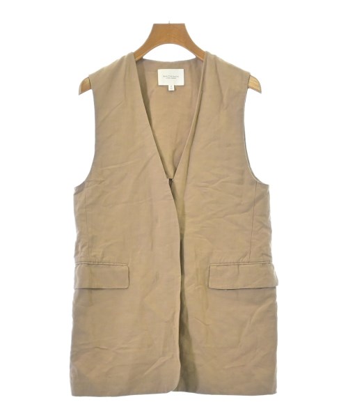 BEAUTY&YOUTH UNITED ARROWS(ビューティーアンドユースユナイテットアローズ)ノーカラージャケット ベージュ サイズ:S/2200691636153