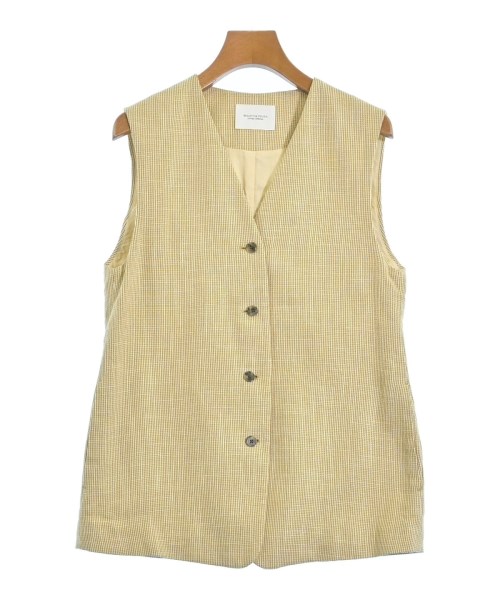 BEAUTY&YOUTH UNITED ARROWS(ビューティーアンドユースユナイテットアローズ)ノーカラージャケット 黄 サイズ:F/2200700092192