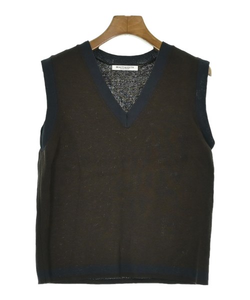 BEAUTY&YOUTH UNITED ARROWS(ビューティーアンドユースユナイテットアローズ)ベスト 茶 サイズ:-(M位)/2200646465043