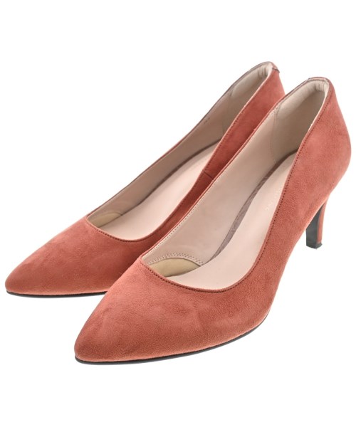 green label relaxing(グリーンレーベルリラクシング)パンプス 赤 サイズ:24.5cm/2200595971251