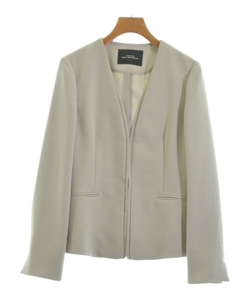 green label relaxing(グリーンレーベルリラクシング)ノーカラージャケット グレー サイズ:40(M位)/2200649294039