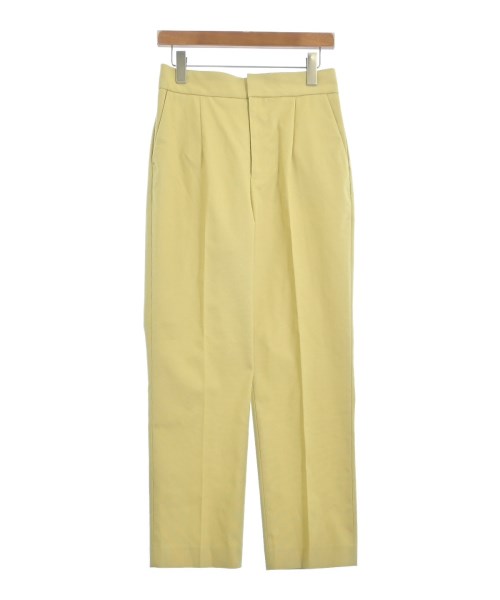 green label relaxing(グリーンレーベルリラクシング)スラックス 黄 サイズ:40(M位)/2200645337013