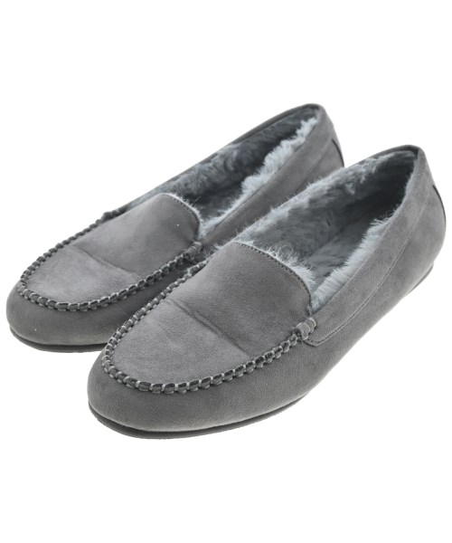 green label relaxing(グリーンレーベルリラクシング)ドレスシューズ/ローファー グレー サイズ:24cm/2200655462040