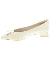 green label relaxing（グリーンレーベルリラクシング）パンプス ベージュ サイズ:24.5cm レディース/2200638346077