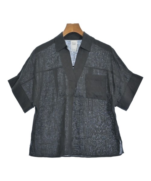 green label relaxing(グリーンレーベルリラクシング)カジュアルシャツ グレー サイズ:F/2200651458023