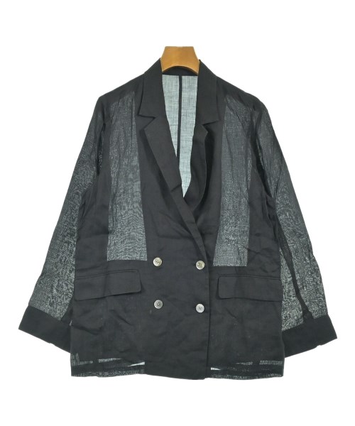 green label relaxing(グリーンレーベルリラクシング)カジュアルジャケット 黒 サイズ:F/2200701554057