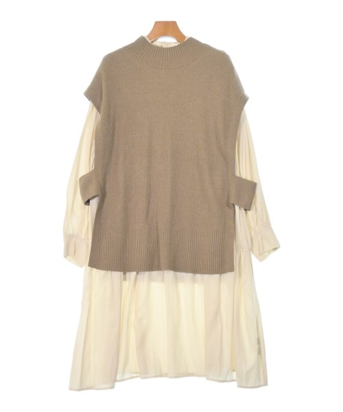 green label relaxing(グリーンレーベルリラクシング)ワンピース 白 サイズ:F/2200668102032