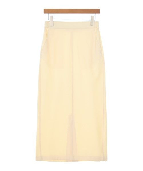 green label relaxing(グリーンレーベルリラクシング)ロング・マキシ丈スカート 白 サイズ:TL/2200667850194