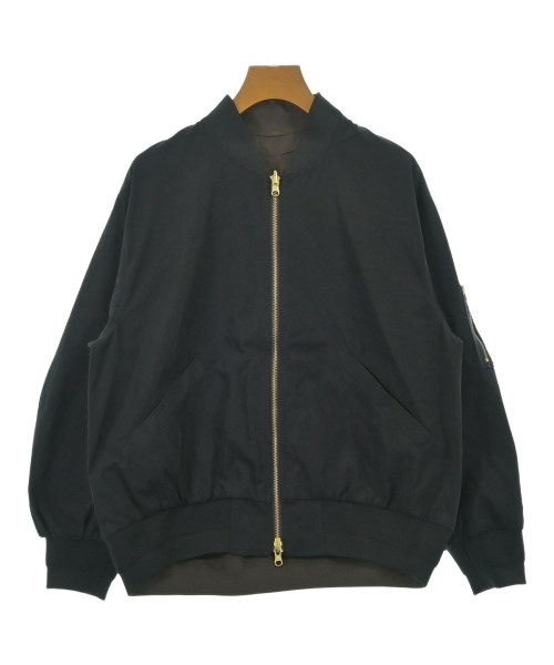 green label relaxing(グリーンレーベルリラクシング)ミリタリーブルゾン 黒 サイズ:36(S位)/2200668863018