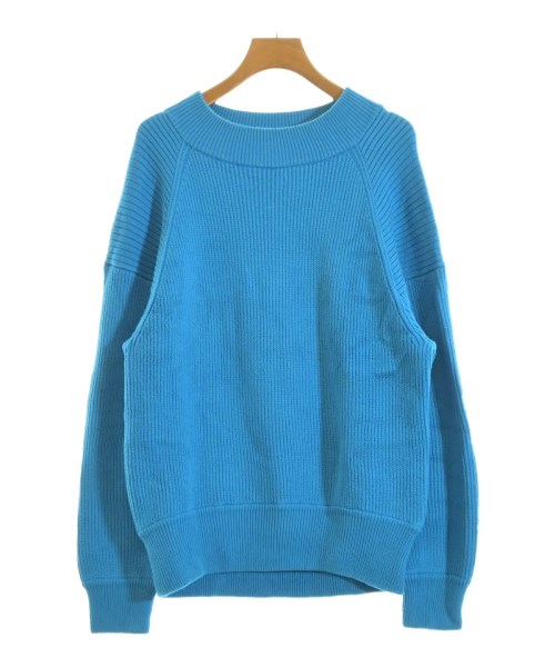 green label relaxing(グリーンレーベルリラクシング)ニット・セーター 青 サイズ:F/2200669351095