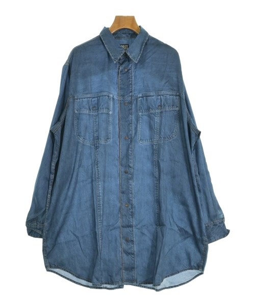 DIESEL(ディーゼル)カジュアルシャツ 青 サイズ:S/2200639855134