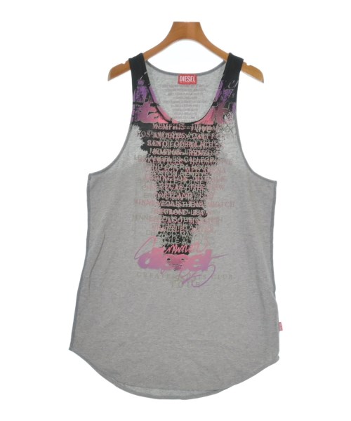 DIESEL(ディーゼル)タンクトップ グレー サイズ:L/2200639855141