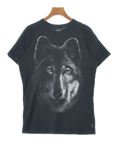 DIESEL(ディーゼル)Tシャツ・カットソー 黒 サイズ:XS/2200625981779