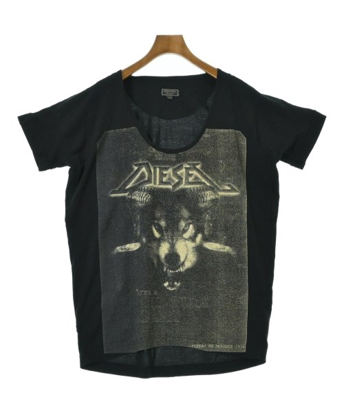DIESEL(ディーゼル)Tシャツ・カットソー 黒 サイズ:XS/2200626459093