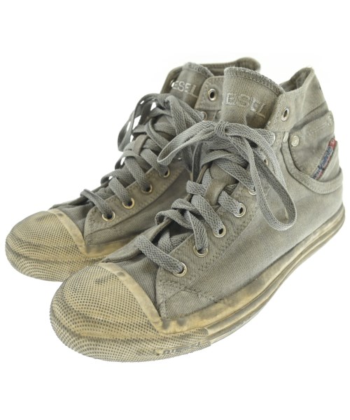 DIESEL(ディーゼル)スニーカー グレー サイズ:25.5cm/2200661151037
