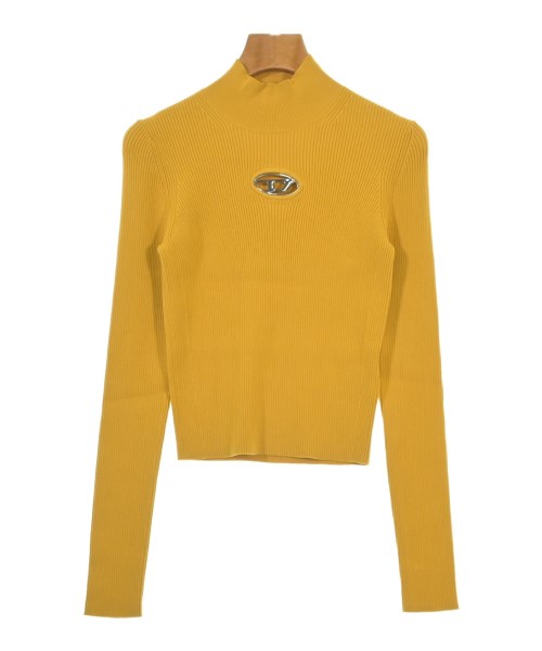 DIESEL(ディーゼル)ニット・セーター 黄 サイズ:M/2200665473029