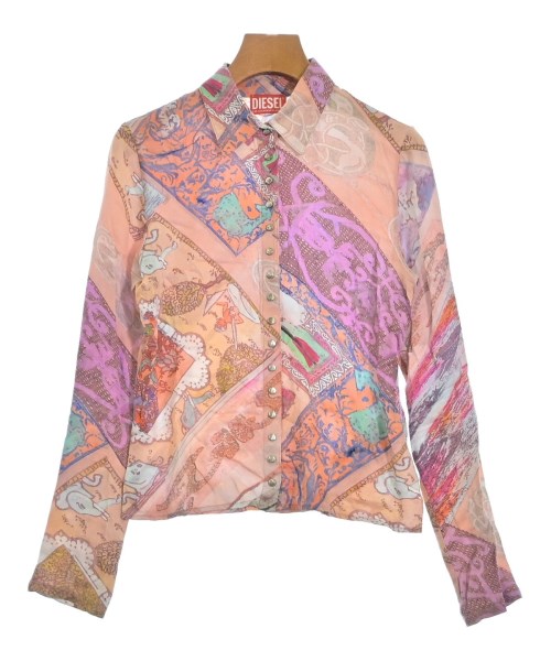 DIESEL(ディーゼル)カジュアルシャツ オレンジ サイズ:40(M位)/2200667667068