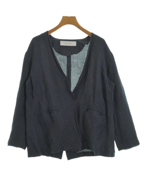 JOURNAL STANDARD(ジャーナルスタンダード)ノーカラージャケット 紺 サイズ:M/2200643407039