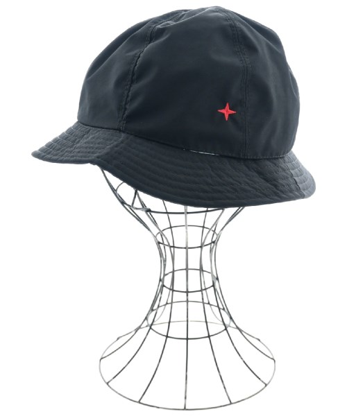 STONE ISLAND(ストーンアイランド)ハット 黒 サイズ:L/2200471774143