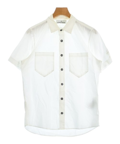 STONE ISLAND(ストーンアイランド)カジュアルシャツ 白 サイズ:S/2200614821048
