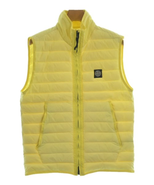 STONE ISLAND(ストーンアイランド)ダウンジャケット/ダウンベスト 黄 サイズ:L/2200664025328