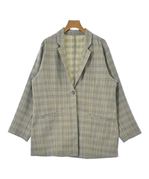 Kastane(カスタネ)テーラードジャケット グレー サイズ:M/2200667338012