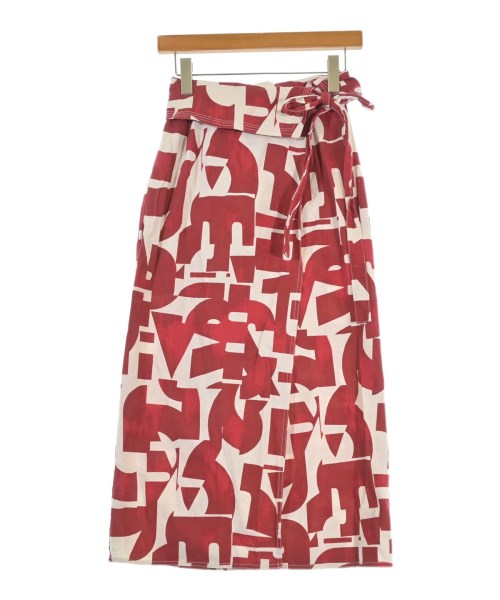 Ron Herman California(ロンハーマンカリフォルニア)ひざ丈スカート 赤 サイズ:XS/2200658162046