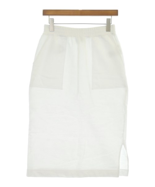 ZUCCa(ズッカ)ひざ丈スカート 白 サイズ:M/2200661126042