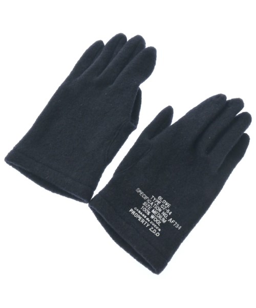 CABANE de zucca(カバンドズッカ)手袋 紺 サイズ:M/2200630977101