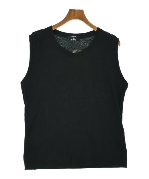 CABANE de zucca(カバンドズッカ)Tシャツ・カットソー 黒 サイズ:M/2200652161083