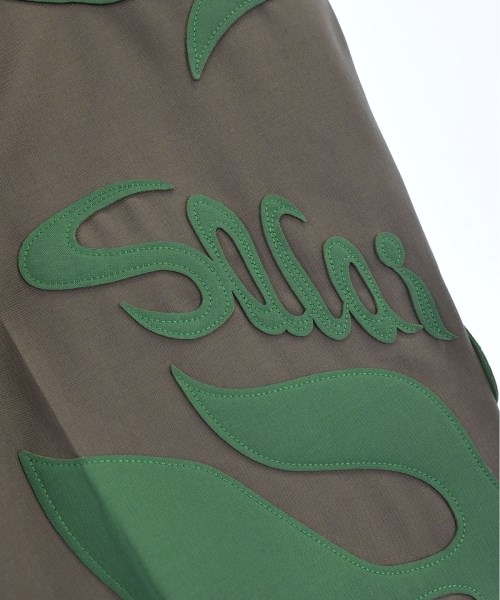 sacai（サカイ）ショートパンツ 緑 サイズ:3(L位) メンズ/2200559456039