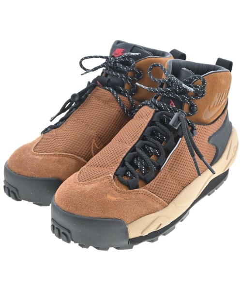 sacai(サカイ)スニーカー 茶 サイズ:25cm/2200639214016