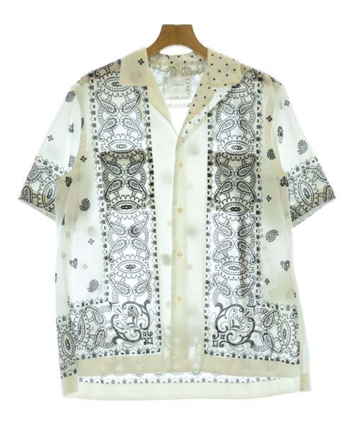 sacai(サカイ)カジュアルシャツ 白 サイズ:2(M位)/2200600006046