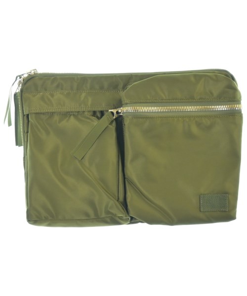 sacai(サカイ)クラッチバッグ カーキ サイズ:-/2200632216048