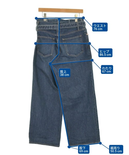 sacai（サカイ）デニムパンツ 青 サイズ:0(XS位) メンズ/2200672577031