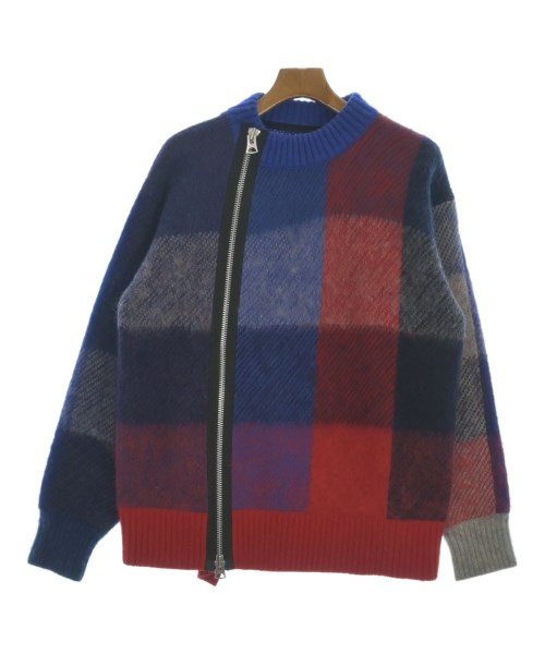 sacai(サカイ)カーディガン 青 サイズ:2(M位)/2200670423019