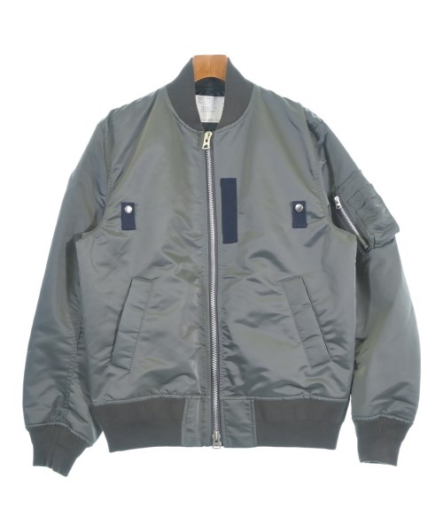sacai(サカイ)ミリタリーブルゾン グレー サイズ:2(M位)/2200697415011