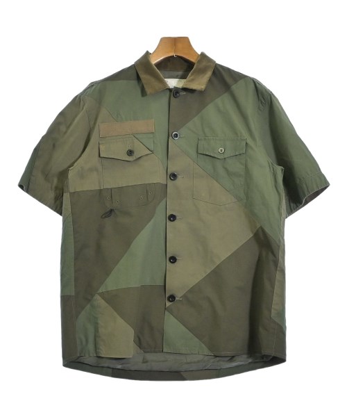 sacai(サカイ)カジュアルシャツ カーキ サイズ:2(M位)/2200698561014
